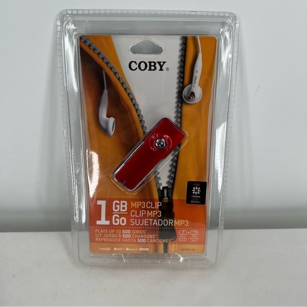 Coby MP550-1G Red MP3 1G
